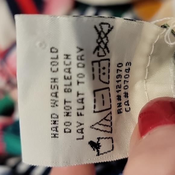 Flying Tomato Floral Stripe Multi Color Off The Shoulder Ruffled Maxi Dress - Picture 9 of 10